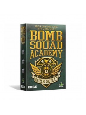 Caixa do jogo de tabuleiro Bomb Squad Academy