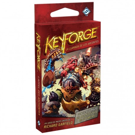 Deck de jogo KeyForge O Chamado dos Arcontes