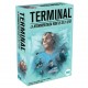 Caixa e componentes do jogo de tabuleiro Terminal
