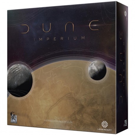 Caixa de jogo de tabuleiro Dune Imperium