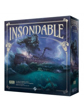 Caja del juego de mesa Insondable de horror y estrategia