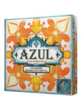 Caja y tablero de expansión Azul Mosaico de Cristal