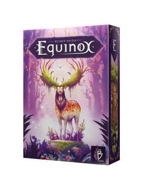 Caja del juego de mesa Equinox Edición Morada