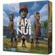 Caja y componentes del juego de mesa Rapa Nui