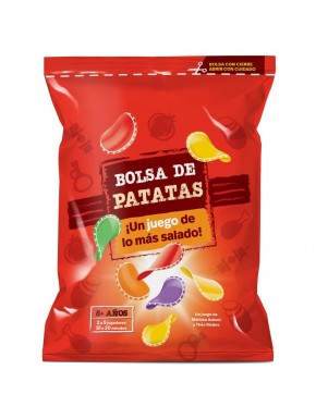 Jogo de cartas Bolsa de Batata com fichas e tabuleiros