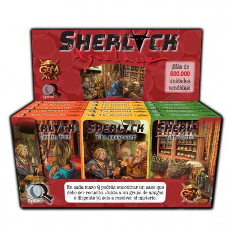 Juego de mesa Sherlock Q7 Aquelarre de GDM