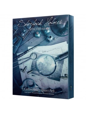 Caja y cuadernos del juego Sherlock Holmes Carlton House