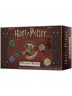 Caja de expansión Harry Potter Hogwarts Battle con estuches y cartas