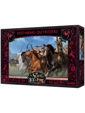 Caja y miniaturas de Batidores Dothraki del juego Canción de Hielo y Fuego