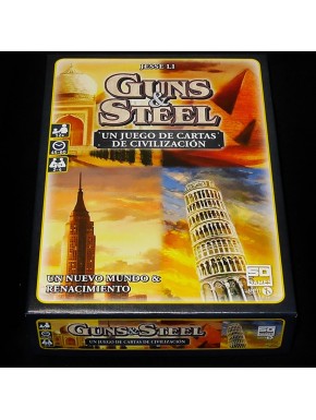 Caja del juego de mesa Guns & Steel