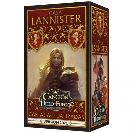 Pack de cartas de la facción Lannister actualizado