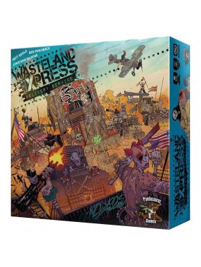 Caja del juego de mesa Wasteland Express Delivery Service