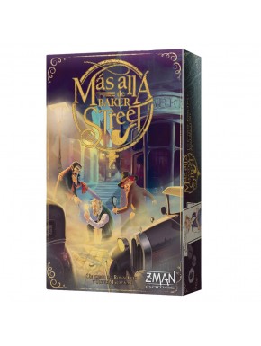 Juego de mesa Más Allá de Baker Street con cartas y tablero