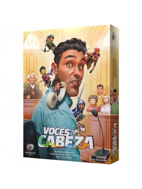 Caja del juego de mesa Voces en mi Cabeza