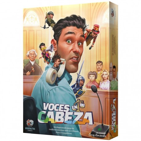 Caja del juego de mesa Voces en mi Cabeza