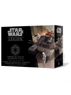 Boîte et miniature du char d'assaut Occupant TX-225 de Star Wars: Légion