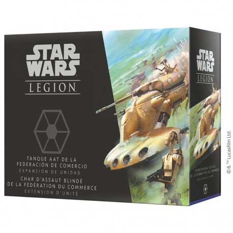 Boîte d'extension Star Wars Légion avec char AAT