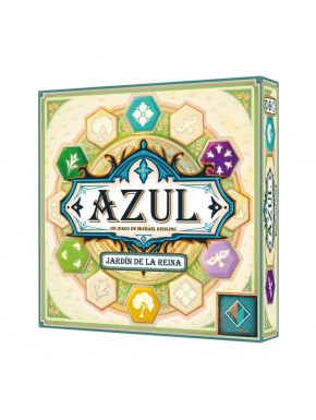 Caja del juego de mesa Azul Jardín de la Reina