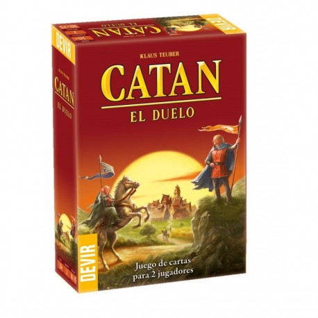 Caja del juego de mesa Catan El Duelo