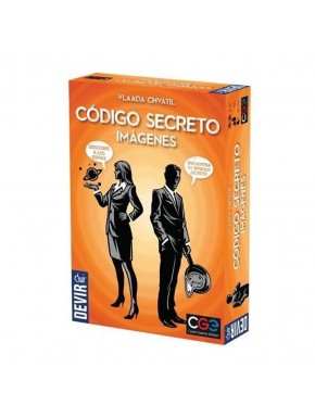 Caja y componentes del juego de mesa Código Secreto Imágenes