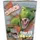 Caixa do jogo de tabuleiro Dino Crunch com dinossauro T-Rex