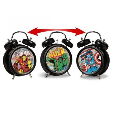 Despertador Marvel lenticular