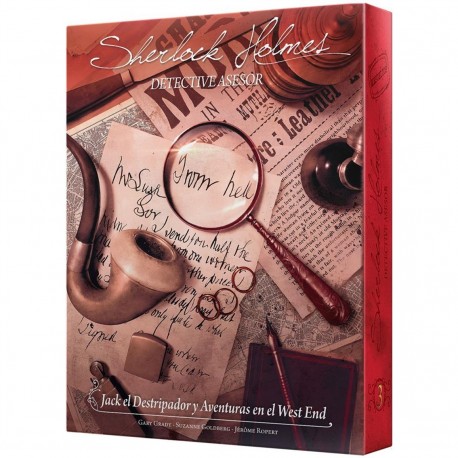 Caja del juego Sherlock Holmes Jack el Destripador