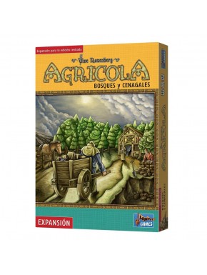 Caixa e componentes da expansão Agricola Florestas e Charnecas