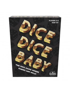 Caixa do jogo de tabuleiro Dice Dice Baby