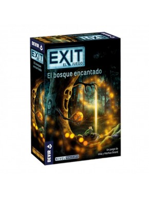 Caixa do jogo de tabuleiro Exit: A Floresta Encantada da Devir
