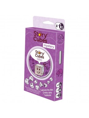 Caja y dados del juego Story Cubes Misterio