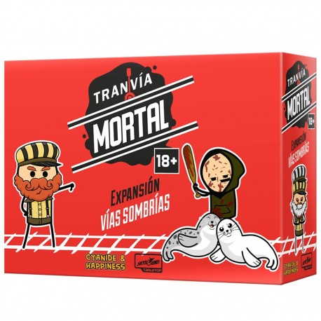 Caja y cartas de la Expansión Vías Sombrías para Tranvía Mortal