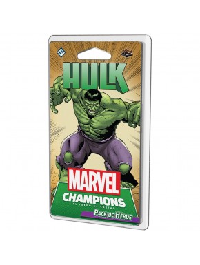 Pack de héroe Hulk de Marvel Champions, juego de cartas