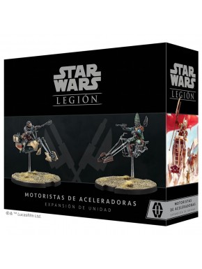Boîte du jeu Star Wars Légion, motards d'accélératrices