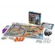 Caixa e componentes do jogo Ticket to Ride: O Trem Fantasma