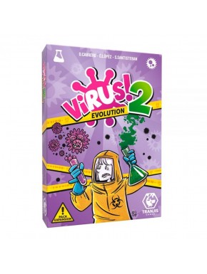 Caja del juego de mesa Virus! 2 Evolution Expansion