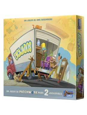 Caixa do jogo de tabuleiro Encajados da Lookout Games