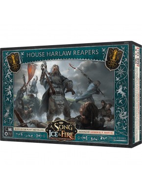 Caja del juego de mesa Segadores de la Casa Harlaw de Canción de Hielo y Fuego