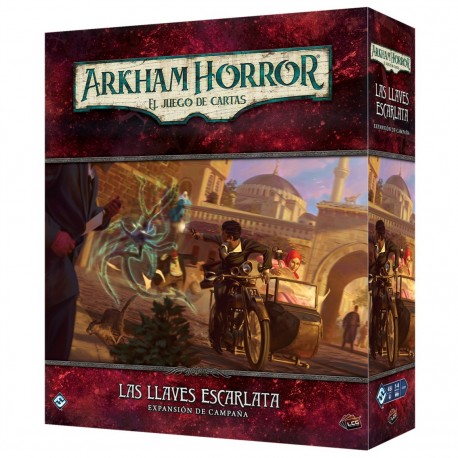 Caja de expansión Las Llaves Escarlata Arkham Horror LCG