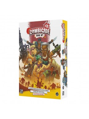 Caixa e componentes de Zombicide: Gear Up
