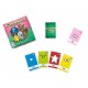 Caixa de jogo Monster Kit e cartas coloridas