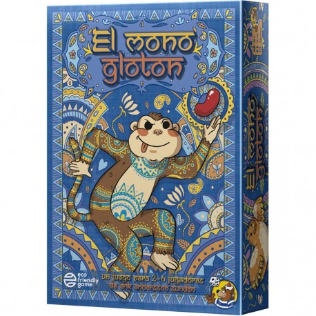 Caixa do jogo de cartas O Macaco Guloso