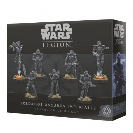 Jeu de miniatures Star Wars Légion Troupiers Noirs en boîte