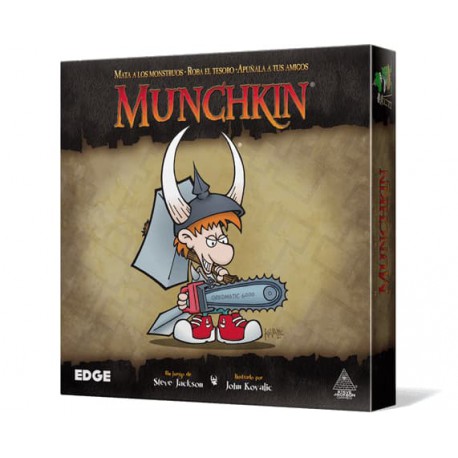 Juego de mesa Munchkin, apuñala a tus amigos