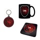 Pack regalo Targaryen Taza + Llavero + Posavasos Juego de Tronos