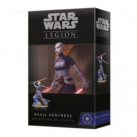 Caja del juego de mesa Star Wars Legion: Asajj Ventress