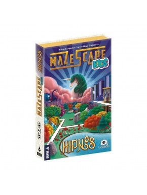Caixa do jogo de tabuleiro Mazescape Kids Hipnos