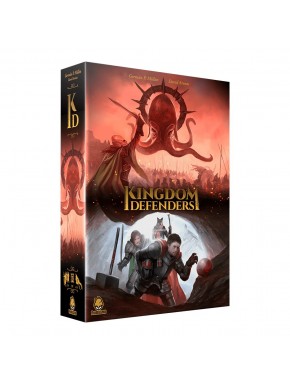 Caixa do jogo de tabuleiro Kingdom Defenders 2ª Edição