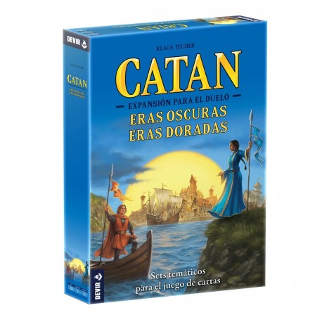 Caixa de expansão Catan Eras Escuras Eras Douradas