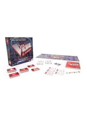 Juego de mesa La Voz de Bizak con tablero y tarjetas